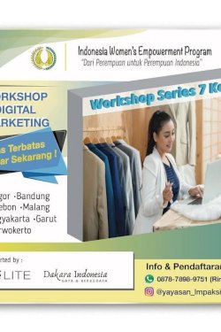 Indonesia Women's Empowerment Program : Workshop Digital Marketing Bogor